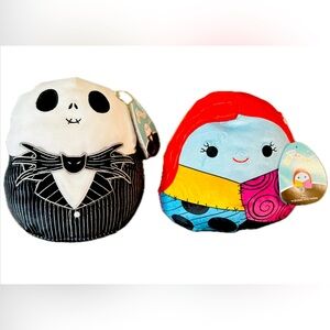 Jack Skellington & Sally 11" Squishmallow Bundle